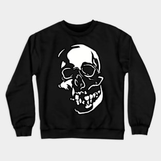 Lunging Skull Black Crewneck Sweatshirt